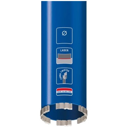 Carat dijamantska krunasta burgija za mokro busenje laser master Ø171X400XM30 Slike