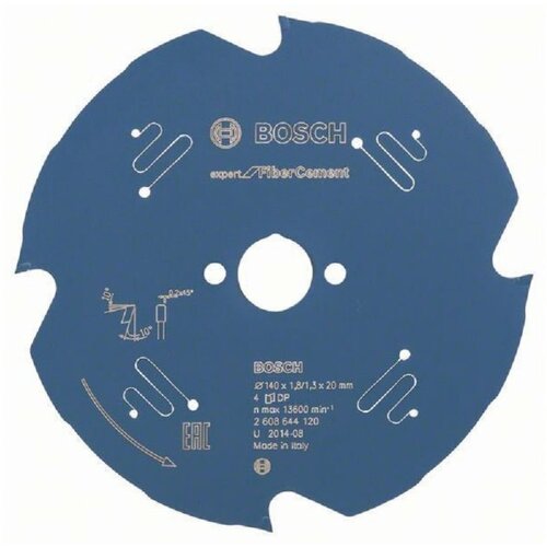 Bosch list kružne testere Expert for Fibre Cement 140 x 20 x 1,8 mm, 4 2608644120, 140 x 20 x 1,8 mm, 4 Slike