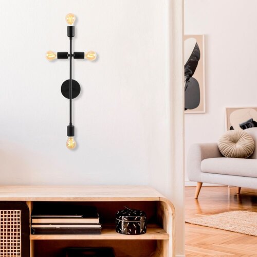 Opviq Bedside - 3165 Black Wall Lamp Cene