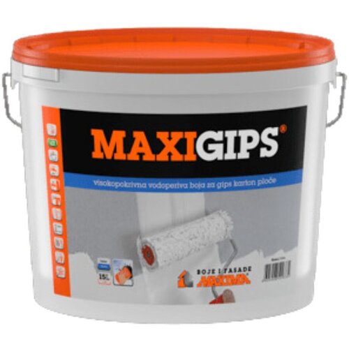 Maxima Maxigips vodoperiva boja za gips ploče Cene