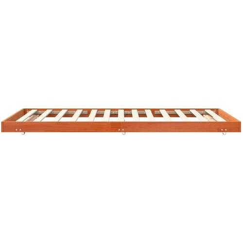  Okvir za krevet Vosak smeđa 80 x 200 cm Slike