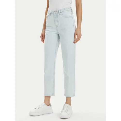 Tommy Hilfiger Jeans hlače Classic WW0WW41312 Modra Straight Fit