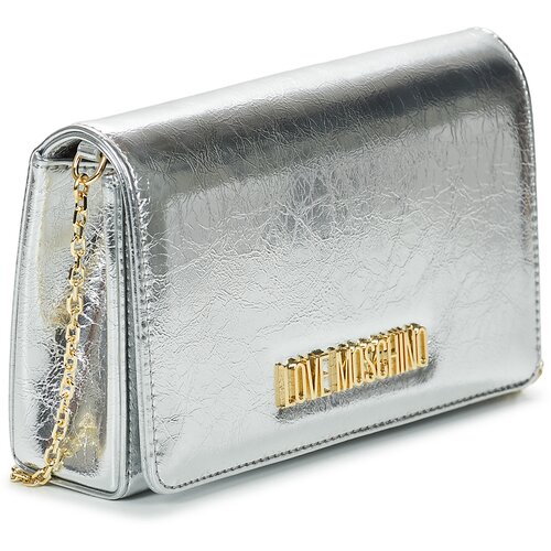 Love Moschino Torbe za čez ramo SMART DAILY BAG JC4345PP0O Srebrna Slike