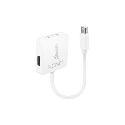 Lindy 41039 Mini-DisplayPort / DisplayPort / DVI / HDMI pretvarač [1x muški konektor mini displayport - 3x ženski konektor displayport, ženski konektor dvi, 24 + 5 polova, ženski konektor HDM Cijene