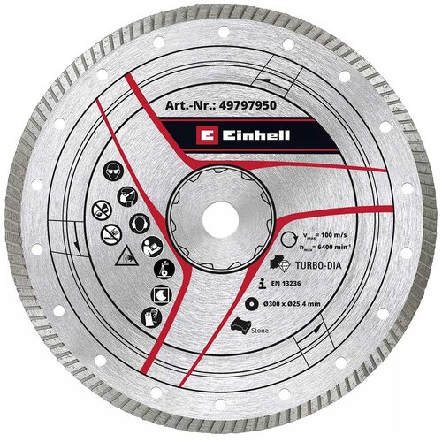 Einhell Dijamantna rezna ploča 300x25 4 turb Cene