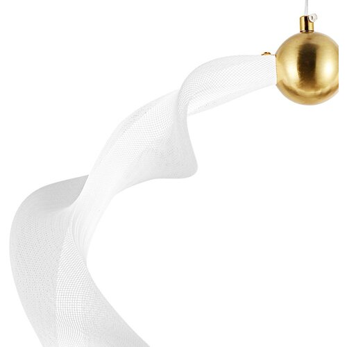 Toolight LED svijetiljka G014-1CP WHITE/GOLD Slike