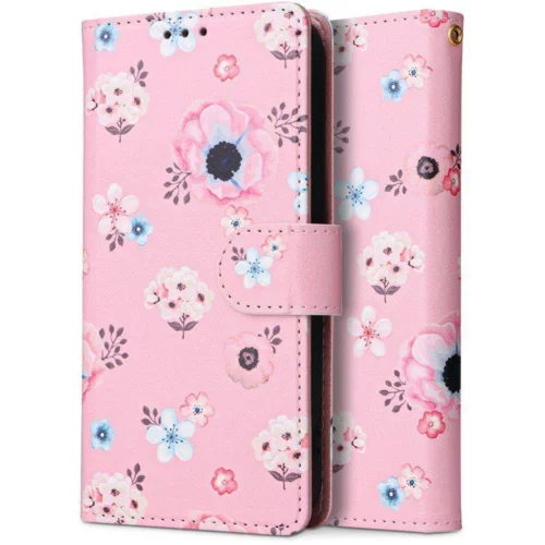  preklopna torbica Fancy Diary Samsung Galaxy A53 - Flower roza