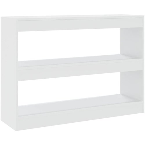 Maison Chic Knjižna omara - Knjižni regal bela 100x30x72 cm, (21723448) Slike