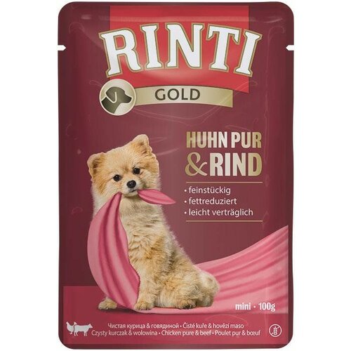 Gold Rinti Gold sos za pse sa Piletinom i Govedinom 100 g Cene