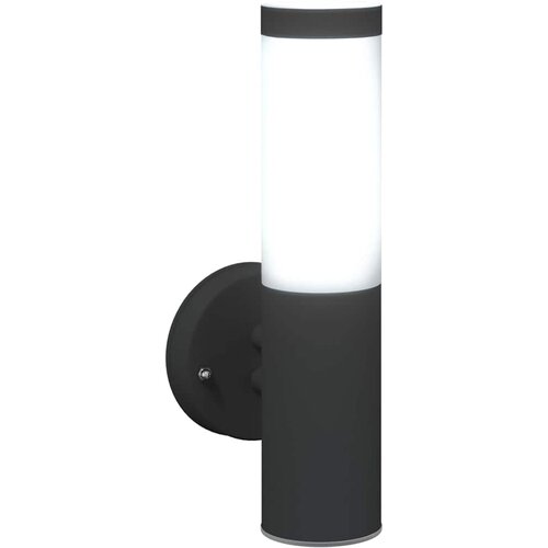  Vanjska zidna lampa 2 pcs Crna 15 x 7,5 x 33 cm Slike