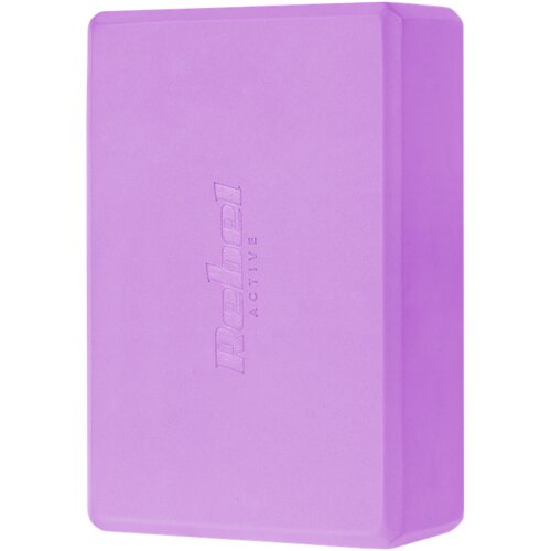 Rebel ACTIVE Blok kocka za jogu i pilates EVA pena ljubičasta RBA-3063-PU Slike