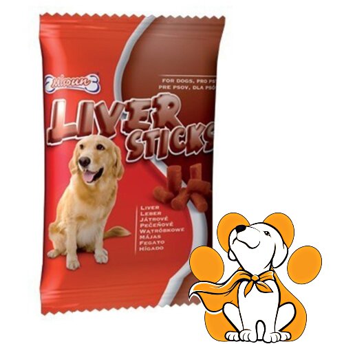 Dafiko Liver Sticks 130g, Ukusna Nagrada Za Pse Slike