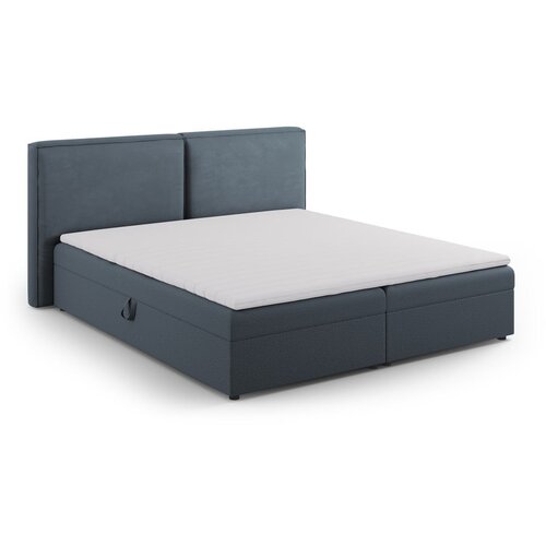 Cosmopolitan Design Plavi boxspring krevet s prostorom za odlaganje 140x200 cm Arendal – Cijene