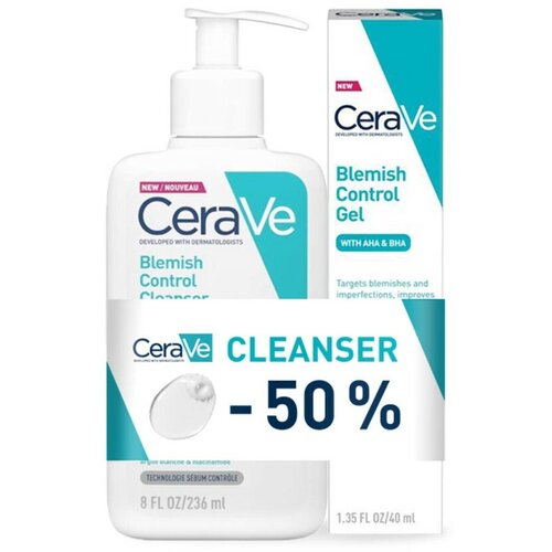 CeraVe gel za kožu sklonu nepravilnostima, 40 ml + gel za čišćenje, 236 ml promo Cene