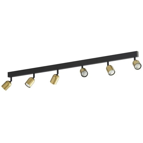  LED RGBW prigu&amp;scaron;iva spot svetiljka TOP 6xGU10/6,5W/230V 2700-6500K zlatna/crna Slike