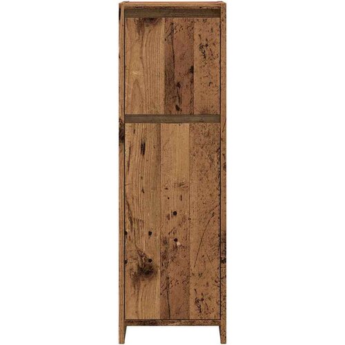 VidaXL Kupaonski ormarić staro drvo 30x30x95 cm izrađeno drvo Slike