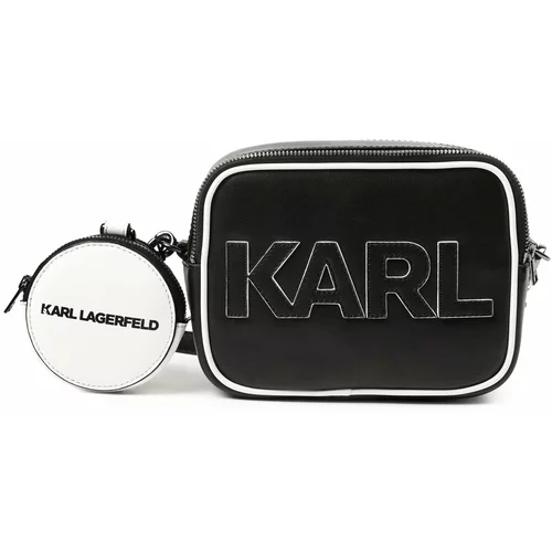 Karl Lagerfeld Kids Komplet torbice in denarnice Z10171 Black 09B