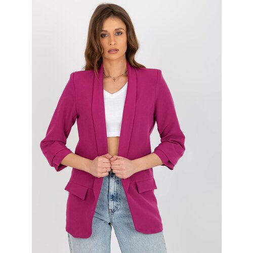 Italy Moda Blazer-DHJ-MA-7684.15P-Dark Fuchsia Slike