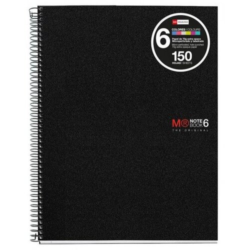 MiquelRius bilježnica a5 70g 150l spiralna kocke basic crna pp 2827 Cijene