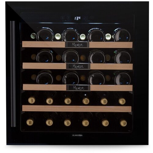 Klarstein Vinsider 36 Built-In Uno, ugradbena vinska vitrina, Onyx Slike