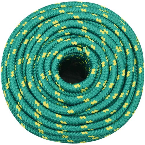 VidaXL Brodski konop zeleni 12 mm 25 m od polipropilena Slike