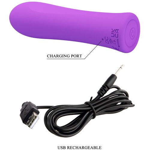 Pretty Love 2025 Mini Vibrator Pretty Love Alfreda Purple Ii Slike