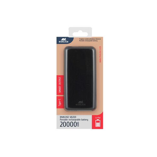 Rivacase Power Bank RIVACASE VA2120 20000 mAh/crni Slike