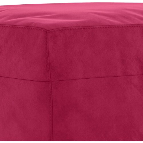  Klupa crvena boja vina 70 x 35 x 41 cm bar&amp;scaron;unasta Slike