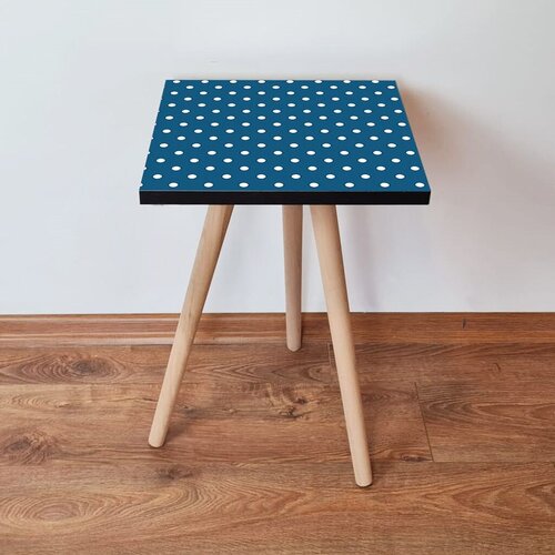 Hanah home klub sto Shp370, 35x42x35 cm, Plavi Cene