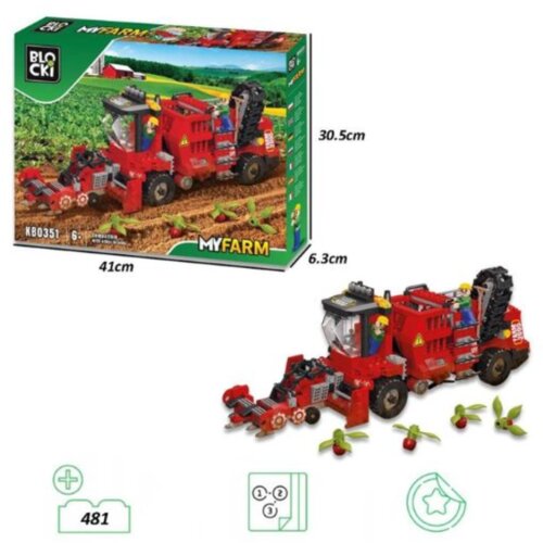  Kocke blocki kombajn za vadjenje repe 481pcs Cene