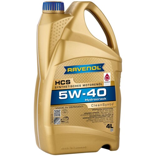 RAVENOL Motorno ulje HCS 5W-40, 4 l Cene