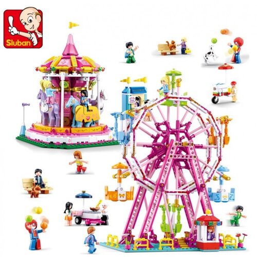 Sluban kocke Luna park Cene