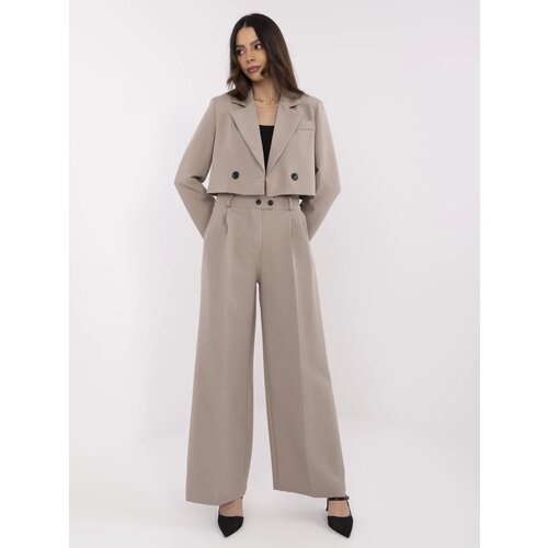 RUE PARIS Set-IT-KMPL-FL9019.08P-dark beige Slike