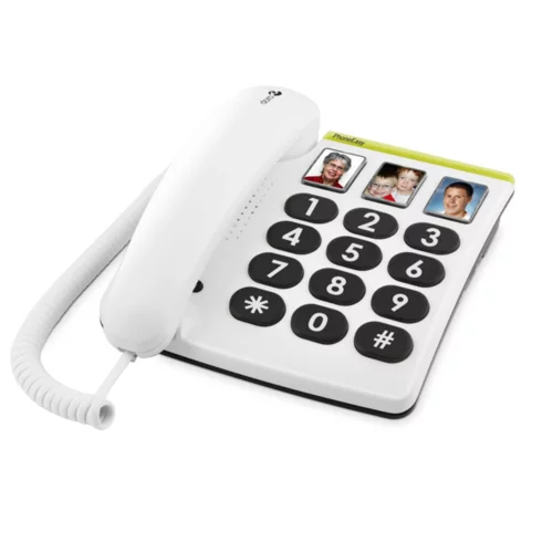 Doro Telefonski fijo telefon enostavno 331ph 1 blanco, (20575934)