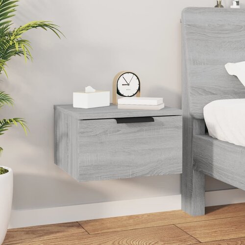 vidaXL zidni noćni ormarić sivog hrasta 34 x 30 x 20 cm Cijene