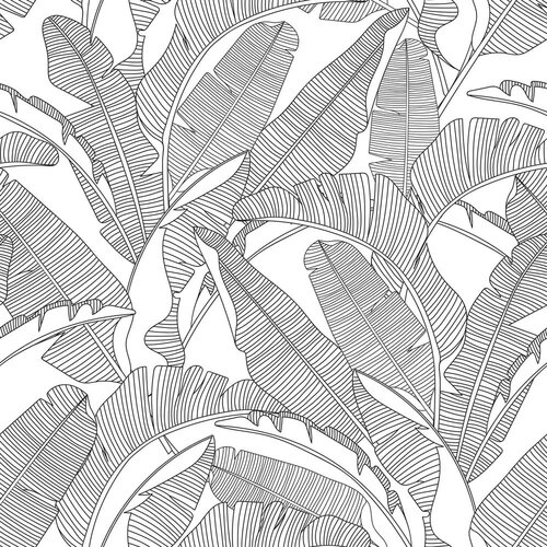 Dekornik Tapeta 100x280 cm Palm Leaves &amp;ndash; Slike