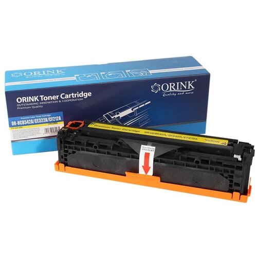 Orink toner CB542A/CE322A/CF212A yellow Slike