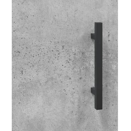  Visoka komoda siva betona 34,5x34x180 cm od konstruiranog drva Slike