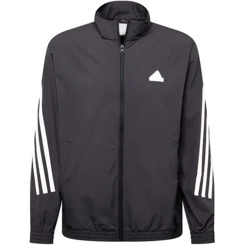 ADIDAS SPORTSWEAR Sportska jakna crna / bijela