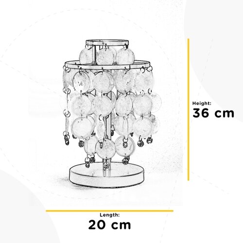 ONLI - Stona lampa RUBEN, 2x E14, 6W, 230V Slike