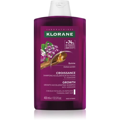 Klorane Quinine Growth Accelerating Shampoo &scaron;ampon za okrepitev in rast las 400 ml Cene