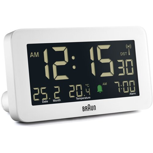 Braun BC10 DCF-W Radio alarm clock white Cijene
