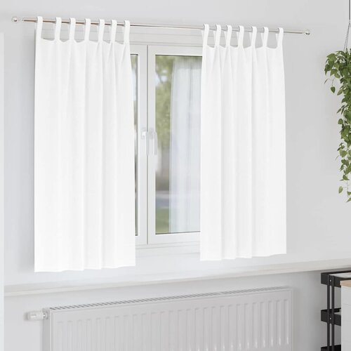  Zavjese za blackout s prstenovima 2 pcs Čista bijela Cene
