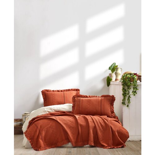 Aberto Design set Double prekrivač Tziana, 220x240cm, Crvena Slike