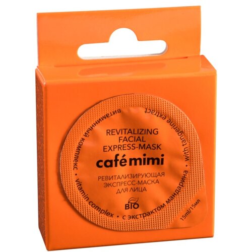 Caf&amp;eacute; Mimi Gel maska za lice CAF&amp;Eacute; MIMI (ekspres sheet, revitalizujuća) 15ml Slike