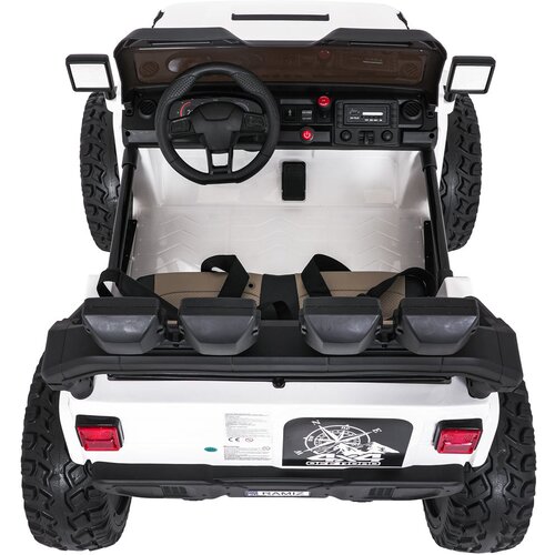 Auto na akumulator Extreme Sport 4&amp;times;4 s podesivom dužinom vozila &amp;ndash; dvosjed &amp;ndash; bijeli Slike