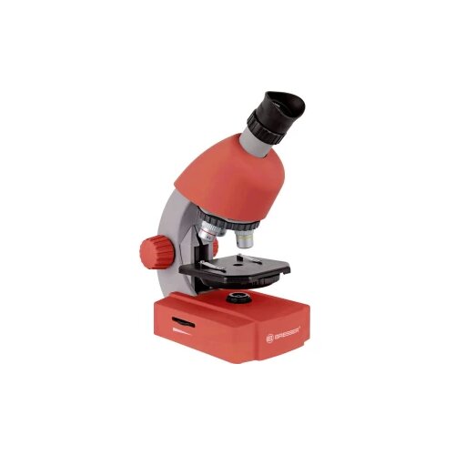 Bresser Optik rot dječji mikroskop monokularni 640 x iluminirano svjetlo Slike