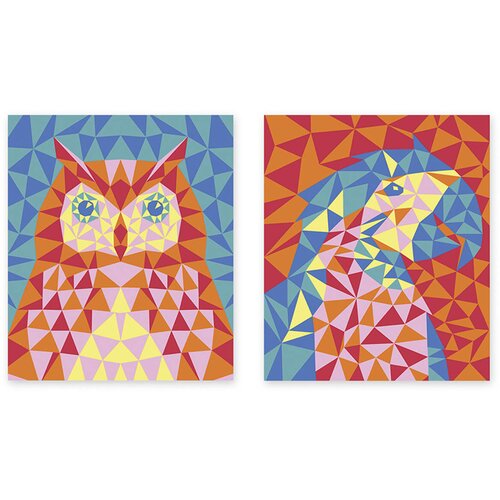 Janod kreativni set za izradu slika od obojenog pijeska birds Slike