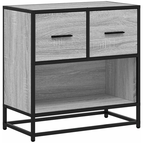Maison Chic Noćni ormarić Sivi Sonoma 60x31x60 cm Konstruirano drvo i metal Cijene