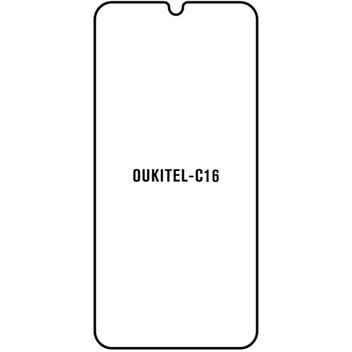Oukitel C16 hydrogel za&amp;scaron;titna folija Slike